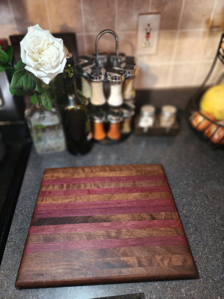 Walnut & Purpleheart