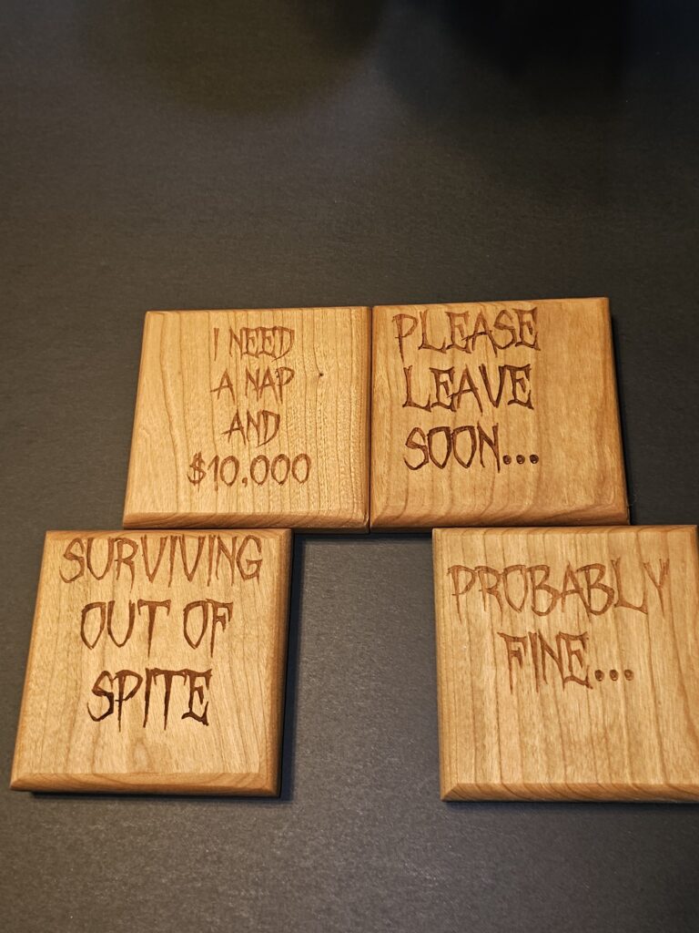 Survival Mode Coaster Set